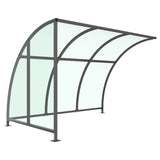 stratford-bike-shelter-clear-roof-outdoor-bicycle-cycle-secure-steel-commercial-weatherproof-durable-enclosure-schools-university-college-flanged-base-plates-bolt-down-galvanised-extension-bay