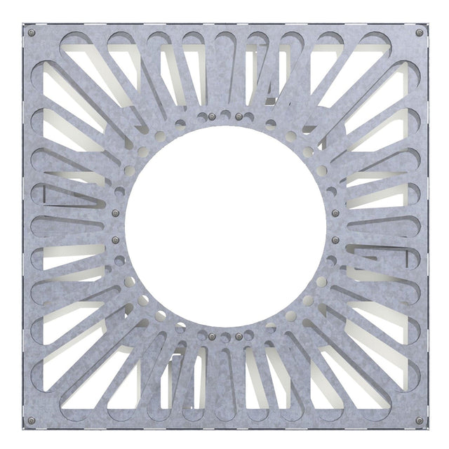 galvanised steel tree grille