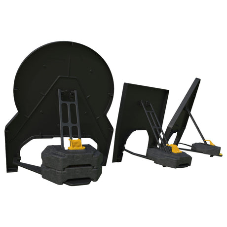 black, recycled PVC ballast weight