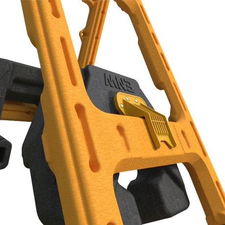 black, recycled PVC ballast weight