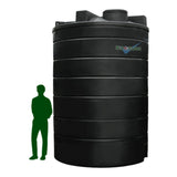 Non-Potable Cylindrical Storage Water Tank