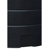 Black Cylindrical Storage Water Tank
