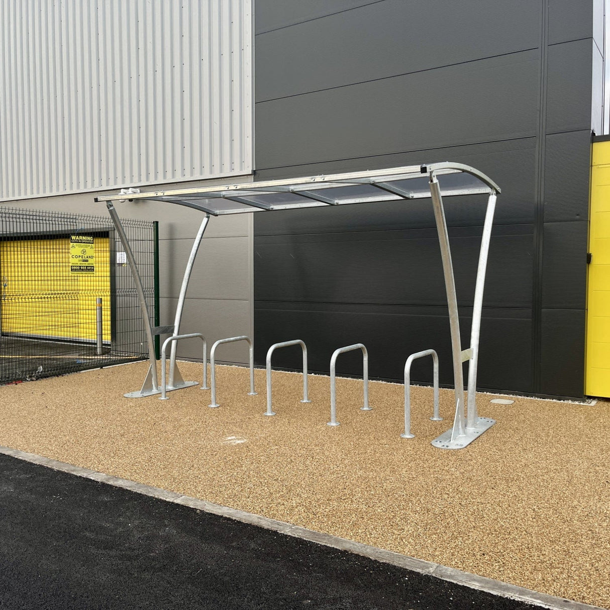 Tatham Open Sided Cycle Shelter