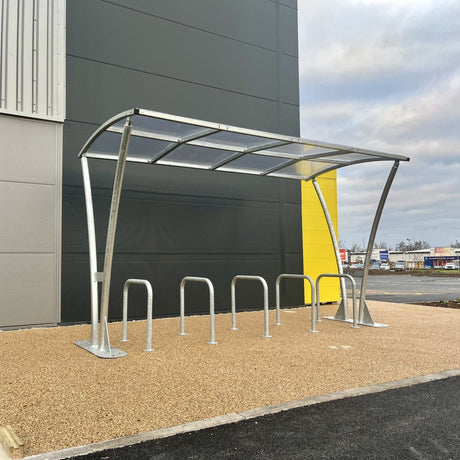 Tatham Open Sided Cycle Shelter