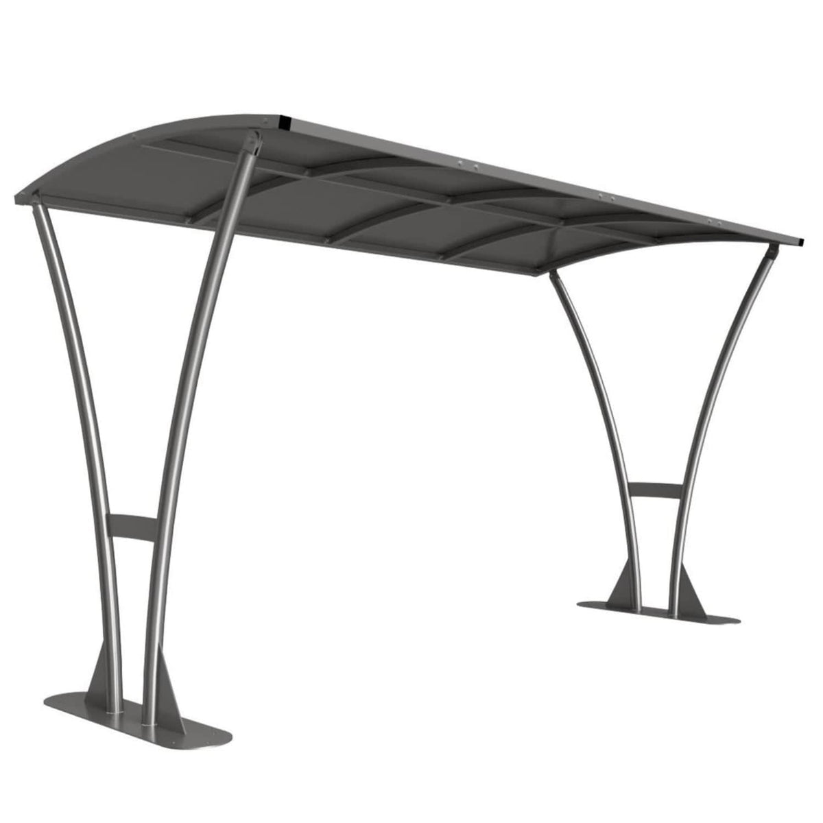 Open Sided Platform Tatham Open Sided Cycle Galvanised Roof Extension | SSUK