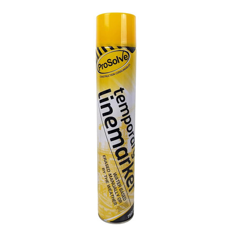 ECO-Friendly Water-Based Marking Paint for Concrete, Tarmac, Wood, and Composites | Temporary Marker Paint in Yellow | Ideal for Local Authorities, Contractors, and Utility Companies | Produces Clear, Visible Marks | Easily Washes Off with Water