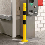 traffic-line-moravia-impact-protection-bollard-plastic-thermoplastic-polyurethane-TPU-shock-absorbant-corrosion-free-flexible-red-white-yellow-black-vehicle-collision-protection-1000mm-narrow-parking-lots-recyclable-commercial