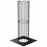 cuboid galvanised steel tree grille
