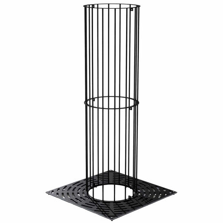 Cylinder galvanised steel tree guard