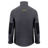 Polyester Spandex Softshell Jacket, High Stretch, Fleece Lined Collar