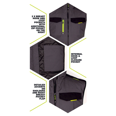 Two-tone Workwear Gilet 