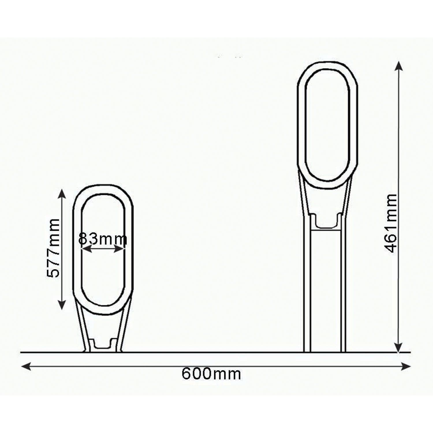 Galvanised Steel Cycle Rack