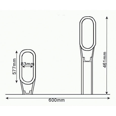 Galvanised Steel Cycle Rack