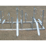 Double-sided Type A Cycle Rack with compact cycle parking solution