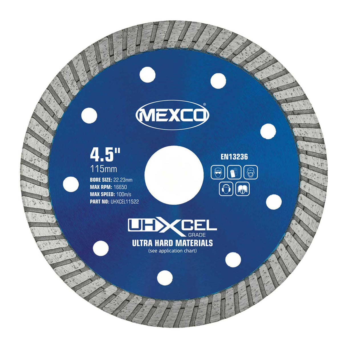 Mexco UHXCEL+ Ultra Hard Plus Diamond Blade