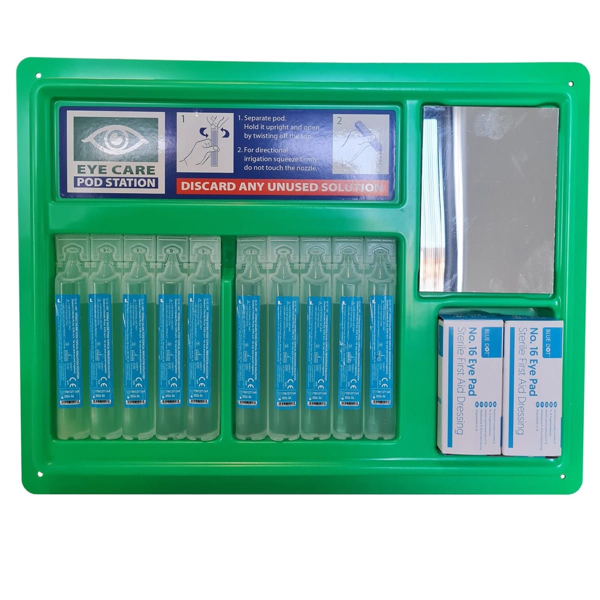 Wall-mountable Eye Wash Station