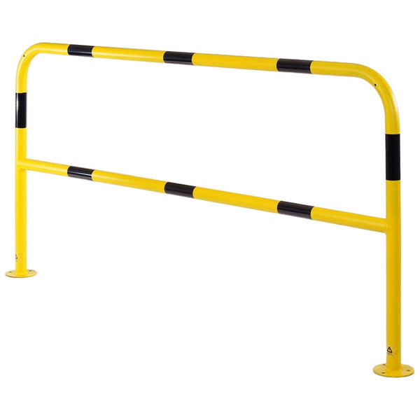Black & Yellow Steel Protection Barrier