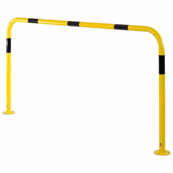 Black & Yellow Steel Protection Barrier