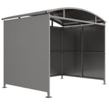 Watford Trolley Shelter with Galvanised Clad 1m - 5m Extension Bays