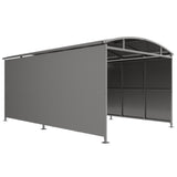 Watford Trolley Shelter with Galvanised Clad 1m - 5m Extension Bays