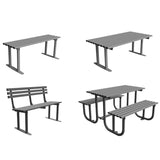 Maintenance-free Weldon seating 
for schools, parks, and playgrounds.