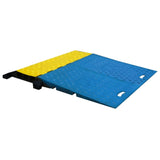 wheel-chair-ramp-for-cable-and-hose-ramps-traffic-line-3-channel-blue-set-of-2-access-ramps-mobility-portable-threshold-commercial-stores-plastic-disabled-access-inclined-industrial-temporary-outdoor
