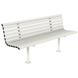 drayton-bench-seat-table-backrest-bench-autopa-steel-metal-garden-outdoor-seating-commercial-industrial-park-durable-powder-coated-heavy-duty-weather-resistant-bolt-down-fixed-flanged
