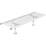 Rockingham Steel Backless Bench