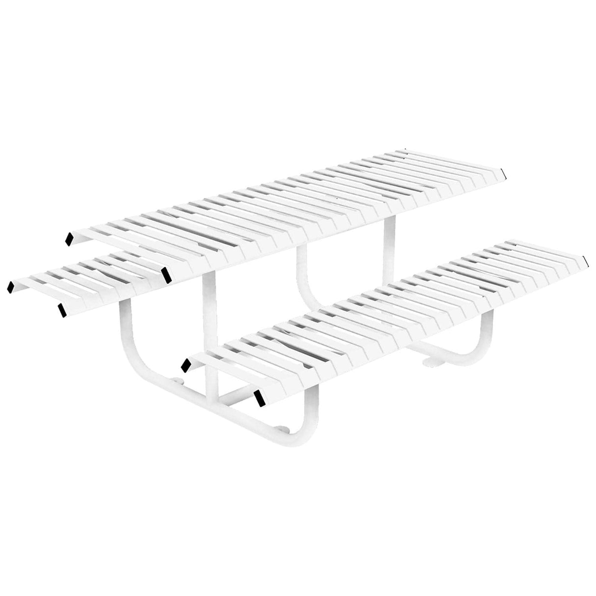 rockingham-picnic-table-bench-seat-autopa-steel-metal-garden-outdoor-seating-commercial-industrial-park-durable-powder-coated-heavy-duty-weather-resistant-bolt-down-fixed
