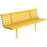 drayton-bench-seat-table-backrest-bench-autopa-steel-metal-garden-outdoor-seating-commercial-industrial-park-durable-powder-coated-heavy-duty-weather-resistant-bolt-down-fixed-flanged
