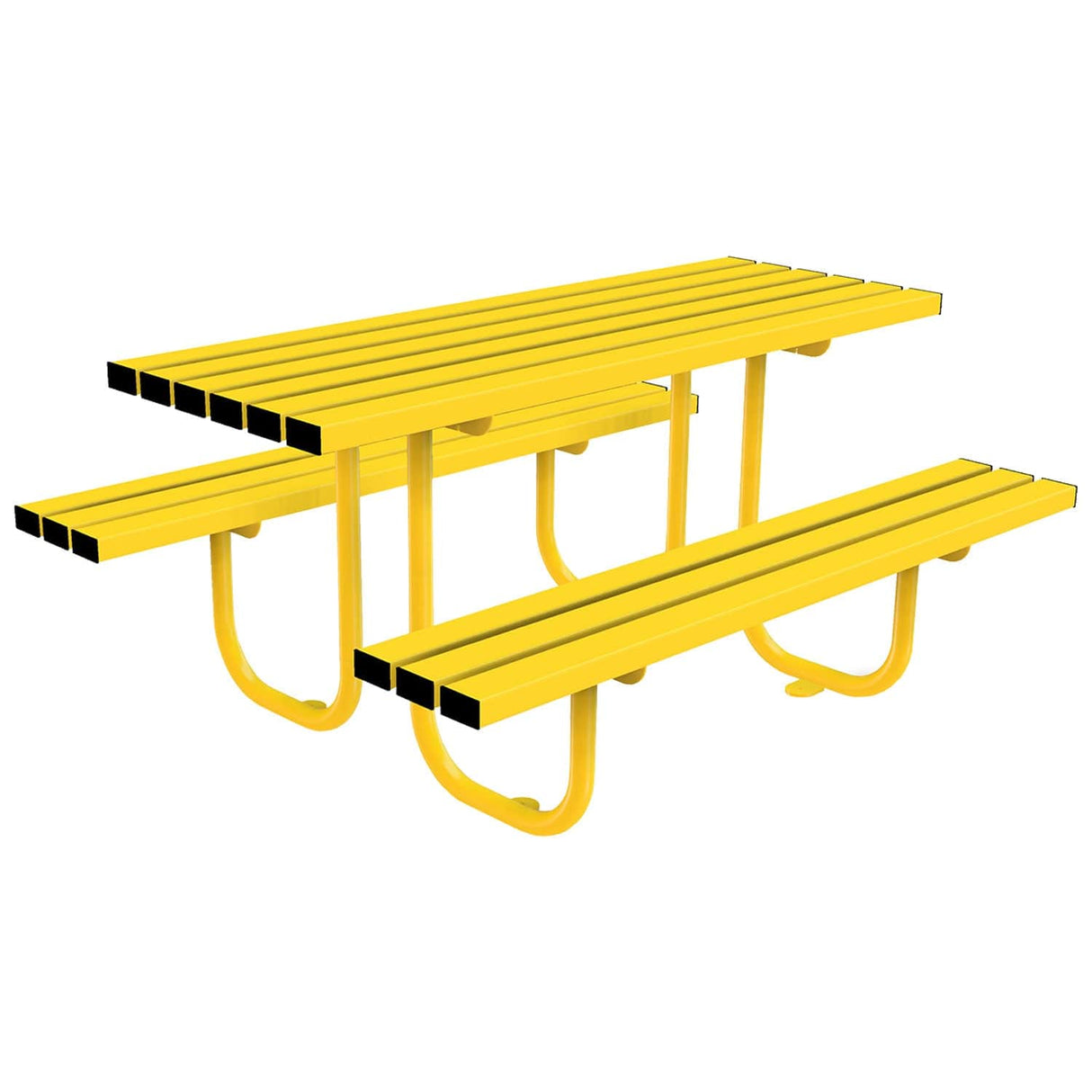 triton-perch--bench-seat-picnic-table-nature-autopa-steel-metal-garden-outdoor-seating-commercial-industrial-parkS-schools-powder-coated-heavy-duty-weather-resistant-bolt-down-fixed-shopping-centres-flanged
