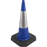 Blue 1 Metre 2-Piece Traffic Cone