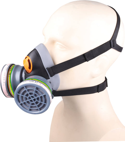 Delta Plus M6400 Chem Kit Respiratory Half Mask + 2 Cartridges