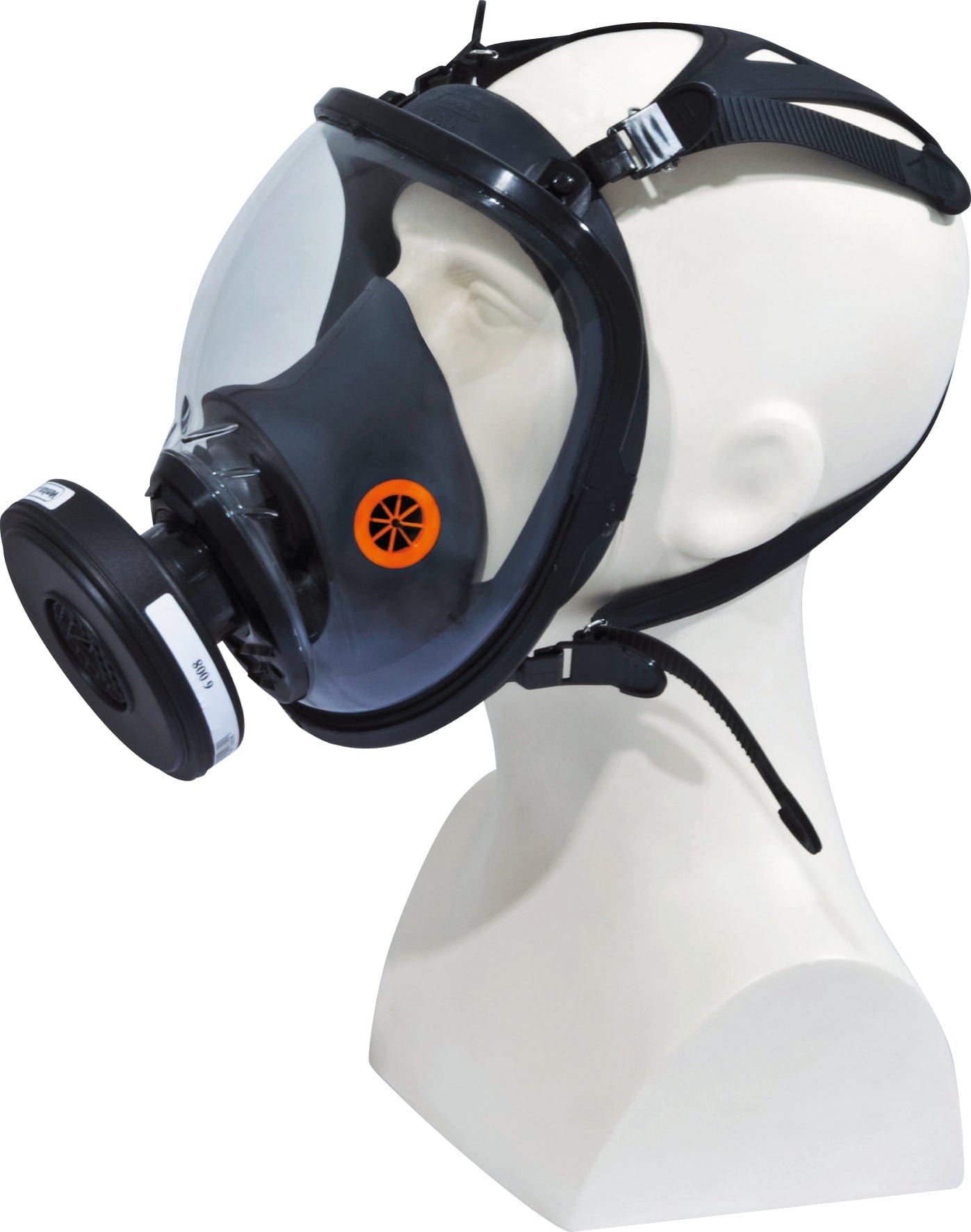 Delta Plus Respiratory Full Face Mask - Strap Adjustment