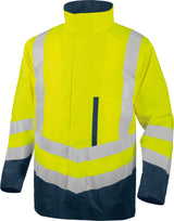 Delta Plus High Visibility Waterproof 4 in 1 Bodywarmer Jacket