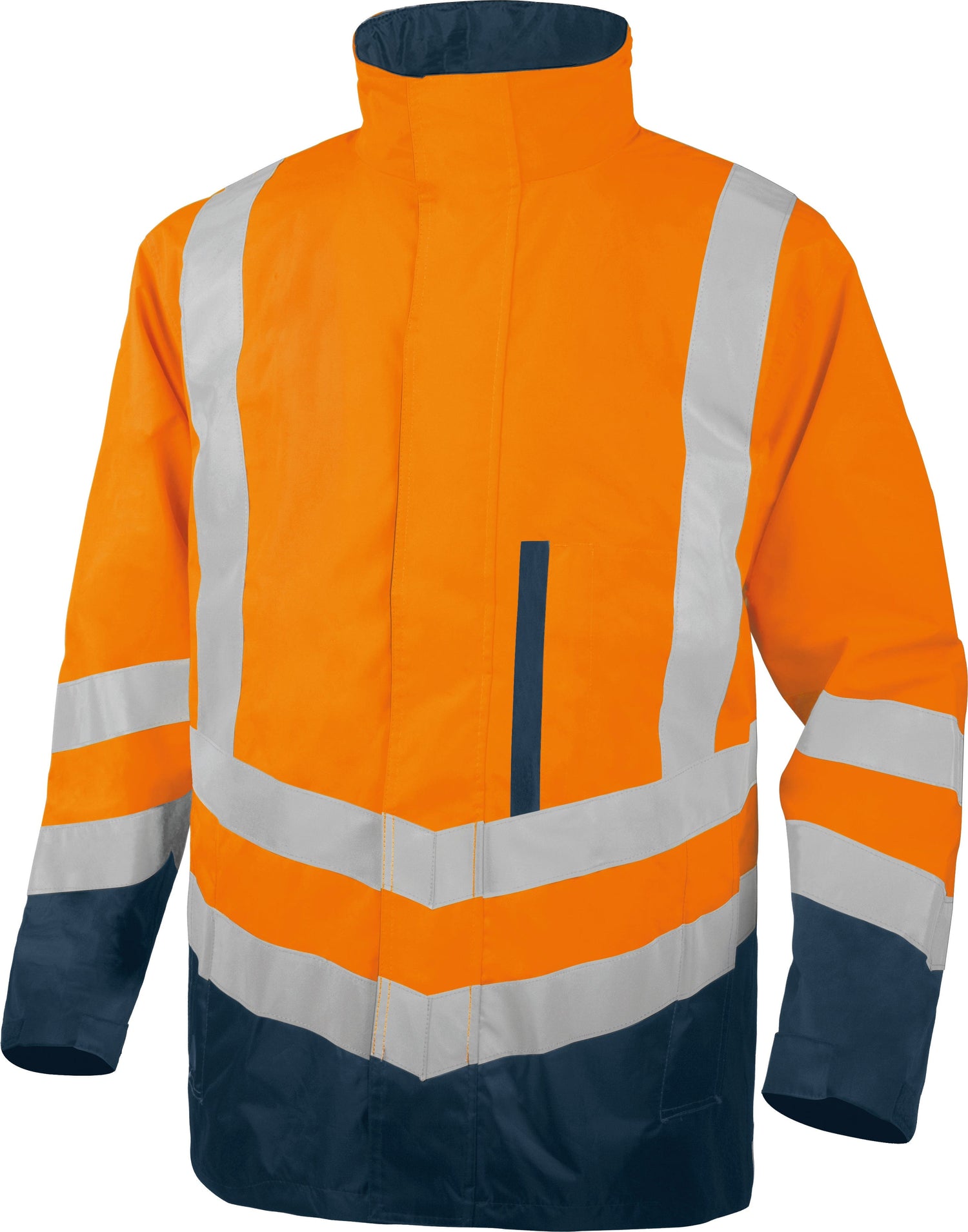 Delta Plus High Visibility Waterproof 4 in 1 Bodywarmer Jacket