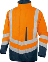 Delta Plus High Visibility Waterproof 4 in 1 Bodywarmer Jacket