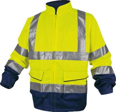 Delta Plus PHVES High Visibility Working Jacket Cotton Polyester