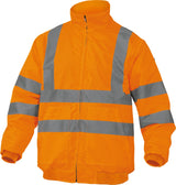 Delta Plus RENO Pu-Coating Oxford Polyester High Visibility Safety Jacket