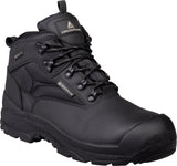 Delta Plus Samy S3 SRC Black Leather Waterproof Safety Work Boots