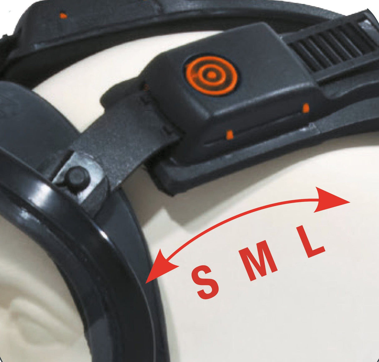Delta Plus Respiratory Full Face Mask - Strap Adjustment