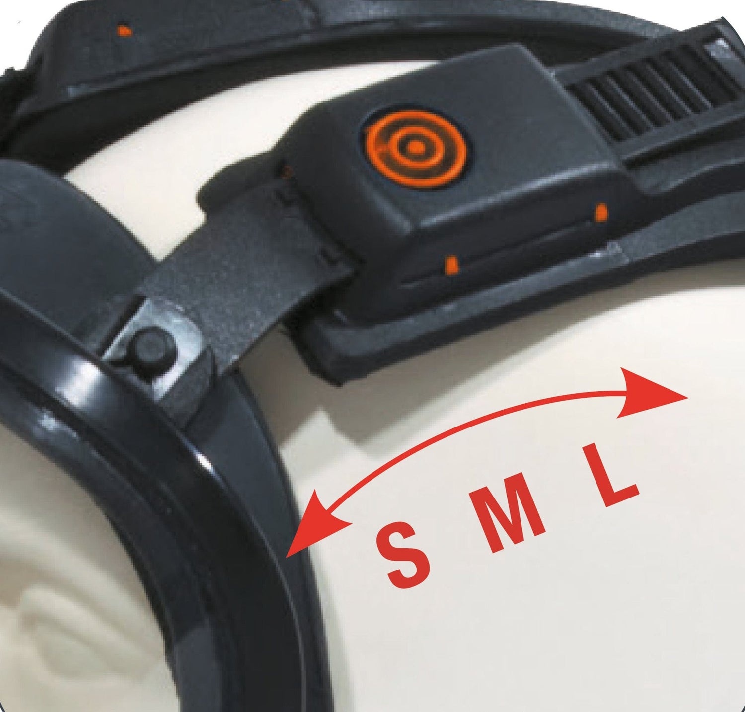Delta Plus Respiratory Full Face Mask - Strap Adjustment
