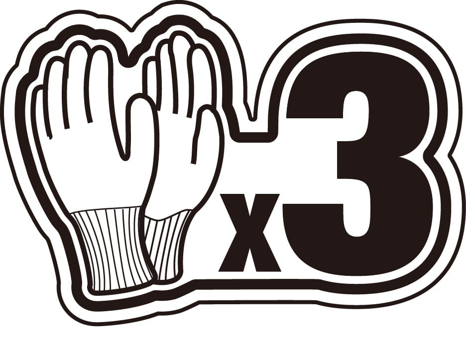 Delta Plus Venicut VECUT58G3 Level 5 Cut Resistant Gloves - 3 x Pairs