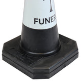 Black 500mm Funeral Cone Street Solutions 5