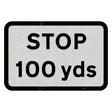Supplementary Plate Sign Face