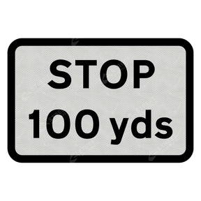 Supplementary Plate Sign Face