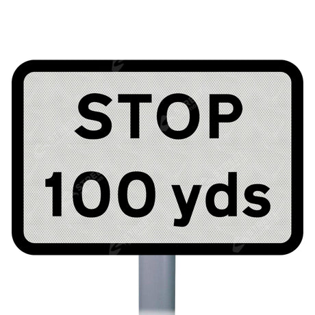 Supplementary Plate Sign Face