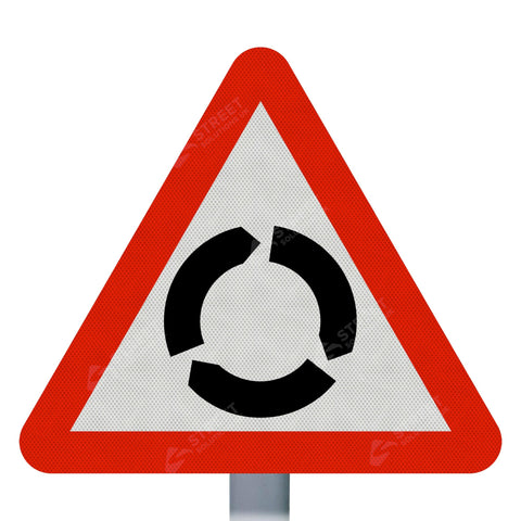 510 Roundabout Ahead Sign Face Only