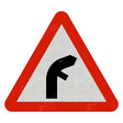 Right Bend Sign Face