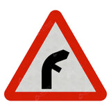 Right Bend Sign Face